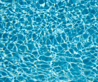 background of water in pool