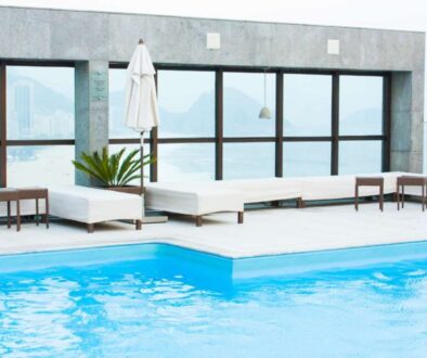 Luxury swimming pool